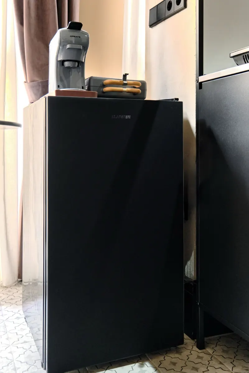 Apartamento 101 – Frigorífico, cafetera y tostador